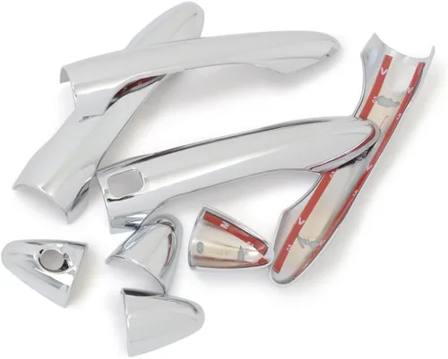 Miniatura 4 de Car styling exterior manija de la puerta cubierta no inteligente cubierta para KIA Cerato K3 Forte 2013 2014 ABS cromo 8 unids/set