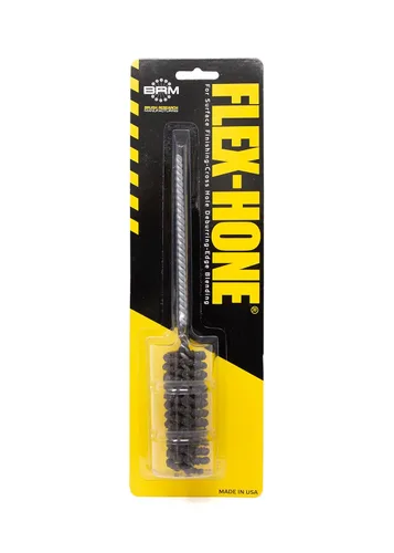 Miniatura 66 de Brush Research BC Flex Hone estándar para cilindros de freno, hidráulica y guías de válvulas, óxido de aluminio, 1-1/8 pulgadas de diámetro, grano