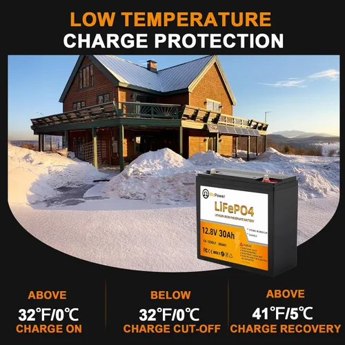 Miniatura 7 de Batería de litio de 12 V, fosfato de litio de 50 Ah, batería de ciclo profundo LiFePO4, 50 A BMS, más de 4000 ciclos, perfecta para RV, motor