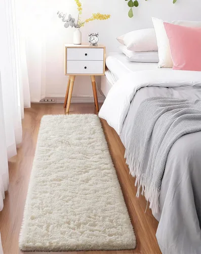 Miniatura 191 de Ophanie Alfombra Verde de Césped, Alfombras de Área para Dormitorio, Alfombra Shag Esponjosa de 4x6 pies, Suave Peluda Afelpada Linda para Niños 7