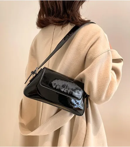 Miniatura 4 de Bolso de noche para mujer, bolso de mano Y2k, plateado brillante, bolso de mano, bolso de fiesta, lindo bolso metálico