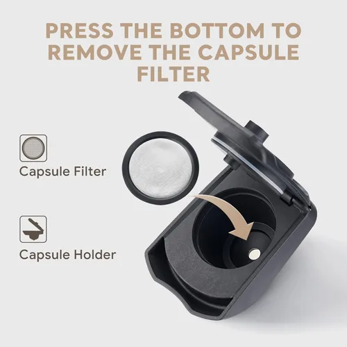 Miniatura 6 de Adaptador de cápsula de café reutilizable, adaptador de cápsula de café recargable, convertidor de cápsulas de café para máquina Dolce Gusto