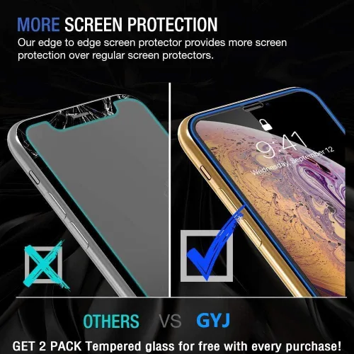 Miniatura 6 de Funda para iPhone 11 con 2 protectores de pantalla, protección contra caídas, cuerpo completo, resistente de servicio pesado, de grado militar, a