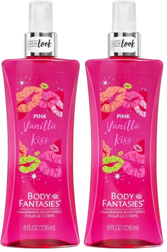 Miniatura 15 de BODY FANTASIES Signature - Fragancia corporal en aerosol, Pink Vanilla Kiss Fantasy, 8 onzas líquidas