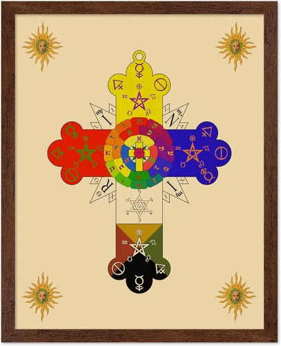 Miniatura 14 de Poster Master Póster religioso clásico, impresión espiritual vintage, regalo para artista, amigo, placas shiviti, libro de oraciones hebreo, judío