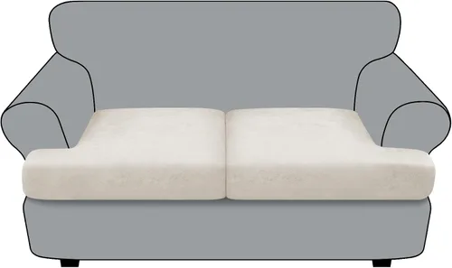 Miniatura 42 de Funda de cojín para sofá con aspecto de cuero, 1 unidad, elástica, para sala de estar, funda de cojín individual para sofá, protector de asiento