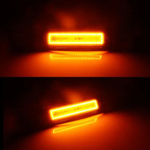 Miniatura 6 de Para 1981 1982 1983 1984 1985 1986 1987 1988 1989 1990 1991 Chevy GMC C/K 1500 2500 C10 C20 Suburban Blazer Jimmy Luces LED de Marcador Lateral