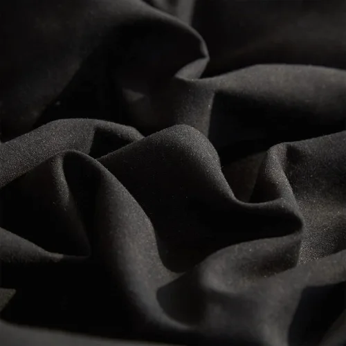 Miniatura 5 de Pureant Edredón Negro King Juego de Ropa de Cama de Color Sólido Edredón Negro Puro Tamaño King para Mujeres y Hombres Juego de Edredón Suave
