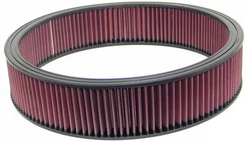 K&N Filtro de aire de motor de por vida original de alto flujo: alto rendimiento, premium, lavable, filtro de repuesto industrial, servicio pesado: