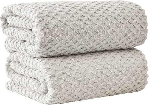Miniatura 92 de Great Bay Home - Toallas de mano 100% algodón blanco, 6 toallas de baño suaves para manos, altamente absorbentes y de secado rápido, colección