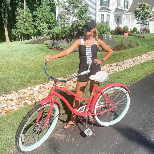 Miniatura 2 de Hycline Neumáticos de bicicleta Cruiser de 26 "x2.125": neumáticos de repuesto plegables de 26 pulgadas para crucero de playa y bicicleta de viaje
