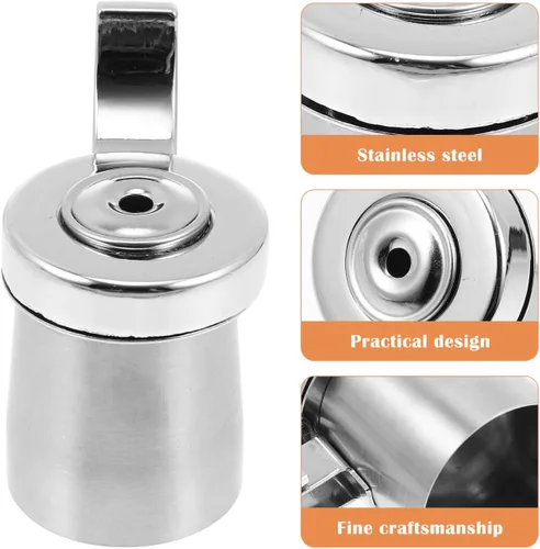 Miniatura 7 de DOITOOL Hervidor de té silbato de repuesto de acero inoxidable punta de boquilla de hervidor de agua hervidor de agua hervidor de agua tetera tetera