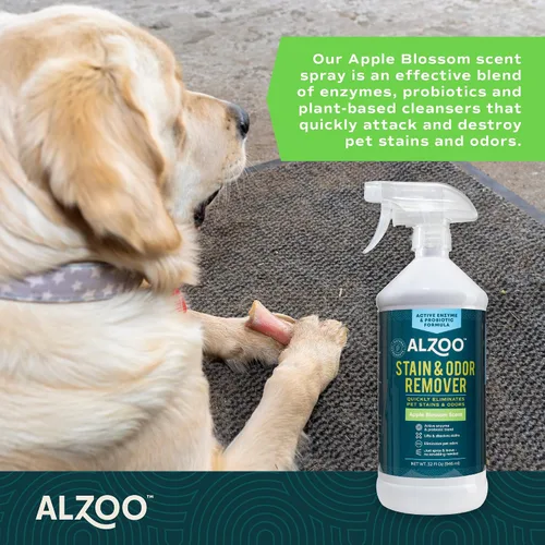 Miniatura 5 de ALZOO Removedor de manchas y olores, levanta y disuelve rápidamente las manchas de mascotas y ayuda a eliminar olores, ingredientes activos 100% a