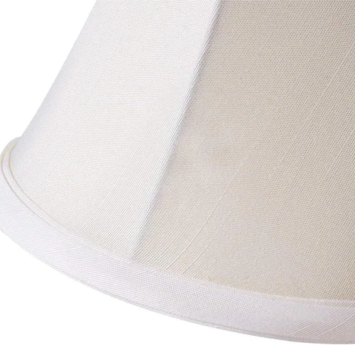 Miniatura 9 de Wellmet Pantallas de Araña, SOLO PARA BOMBILLAS DE CANDELABRO, Pantallas de Lámpara con Ajuste de Clip, 3" X 6" X 5", Juego de 6 Piezas Blanco crema