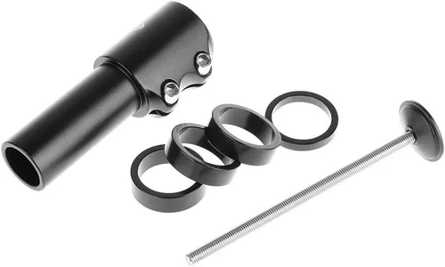 Miniatura 3 de WAKE Extensor de vástago de bicicleta para manillar de bicicleta, adaptador de cabeza para manillar de bicicleta, adecuado para bicicleta
