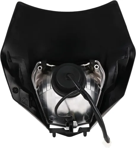 Miniatura 3 de AnXin Faro delantero universal para motocicleta SX SXF XC XCW EXC XCF CRF YZF KLX RMZ TX 50 85 125 150 250 300 350 450 500 525 Enduro Supermoto negro