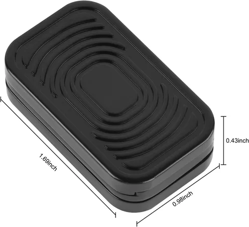Miniatura 3 de Juguetes de metal para adultos EDC Fidget Slider magnético TDAH Juguetes para adultos para ansiedad y estrés aliviar el autismo, accesorios de Negro