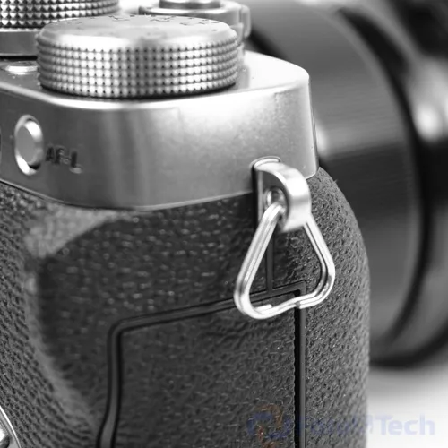Miniatura 2 de Foto&Tech 4 piezas de correa para cámara con anillo de lengüeta, gancho triangular de anillo dividido, compatible con Fujifilm Lecia, Nikon, Canon