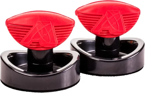 Atomic Delanteros ergonómicos de alta calidad para uso con mesas de hockey de aire o hockey de empuje (paquete de 2), talla única (P0274)