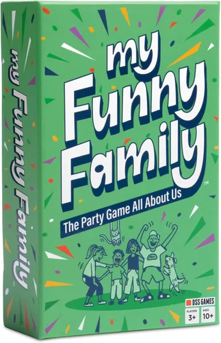 DSS Games My Funny Family [Divertido juego de cartas para niños, adultos, familias | Ideal para noches de juego y vacaciones | Fácil de aprender y