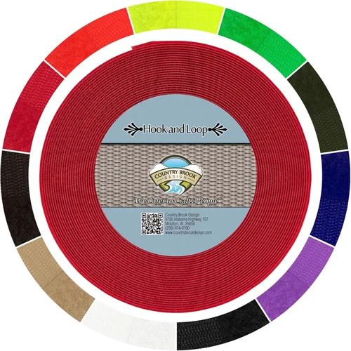 Miniatura 7 de Country Brook Design Cierre de velcro para coser no adhesivo de 2 pulgadas (beige, 50 yardas)