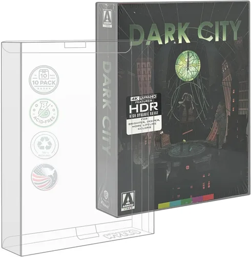 MALKO Paquete de 10 fundas protectoras compatibles con Arrow Video Big Box Limited Editions - Caja gruesa -
