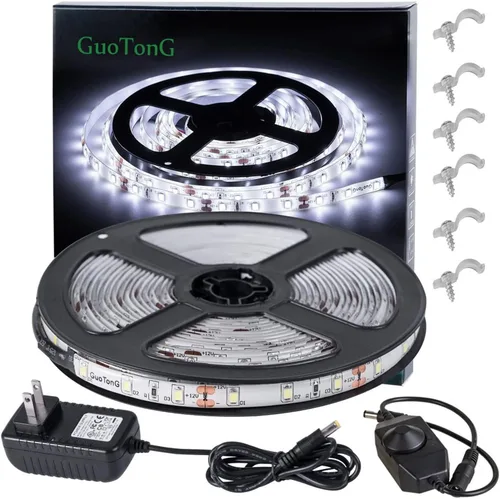 Miniatura 8 de Unidades de tiras de luz LED a prueba de agua, SMD 2835 LEDs 12V, Tiras de luz de cinta LED de 12V