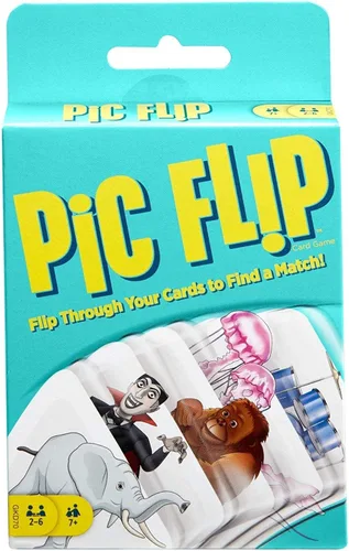 Pic Flip Juego de cartas para 2-6 jugadores