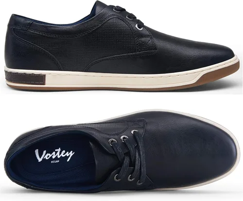 Miniatura 3 de Vostey Men's Sneakers Fashion Casual Shoes Dress Sneaker Oxford Shoes