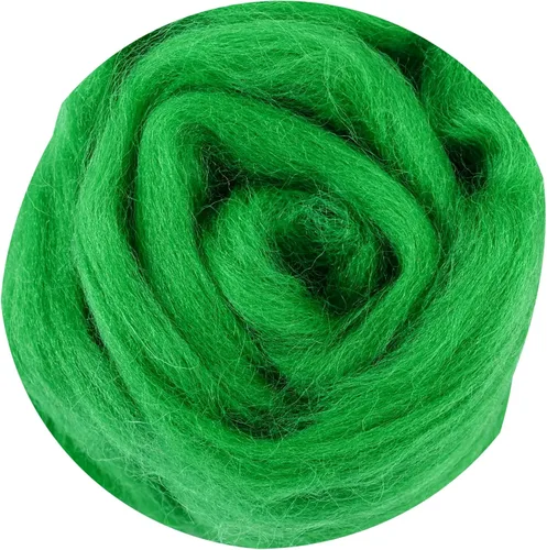Miniatura 133 de 24 tipos de lana rosa, 4.23 oz (120 g), adecuado para fieltro húmedo y fieltro de aguja de telas hiladas de lana. Un paquete de prueba está Tonos