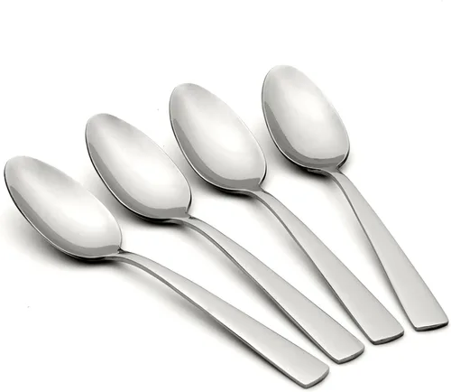Miniatura 3 de Oneida H098006D Nocha Everyday Cucharas llenas cubiertas, juego de 6, 7 pulgadas de largo x 1.4 pulgadas de ancho