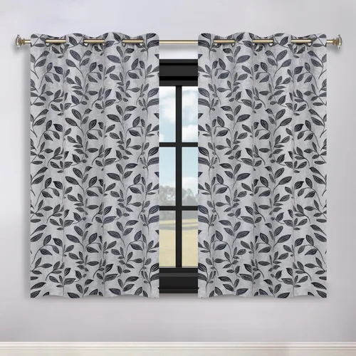 Miniatura 31 de SUPERIOR Cortinas Opacas, Oscurecimiento de Habitación Acento de Ventana para Dormitorio, Bloqueo del Sol, Térmicas, Cortinas Bohemias Modernas, Gris