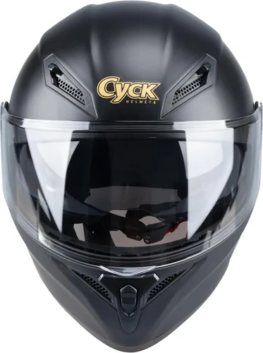Miniatura 4 de Casco integral para hombres y mujeres adultos con protector solar ahumado B negro mate