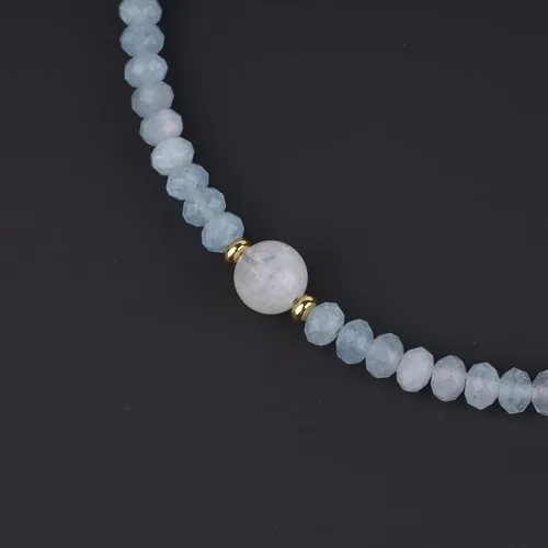 Miniatura 6 de COAI Pulsera simple de cristal curativo con cuentas para mujer
