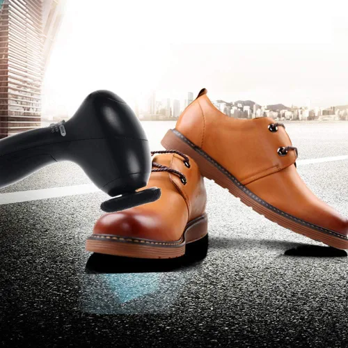 Miniatura 5 de Pulidor eléctrico de zapatos, cepillo de limpieza multifuncional, kit de brillo de zapatos, juego automático de cepillos para el cuidado del cuero