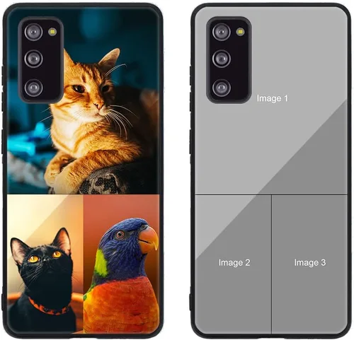 Miniatura 186 de Funda de teléfono personalizada para Samsung Galaxy S22+ / S22 Plus 5G, funda de TPU suave de vidrio templado antiarañazos personalizada con foto