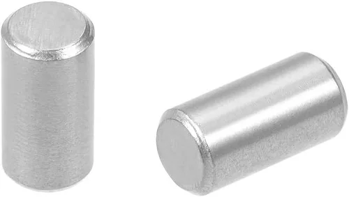 Miniatura 9 de uxcell 20 clavijas de acero inoxidable 304 de 0.118 in x 0.984 in para litera de madera, pasadores de estante, estantes de soporte, color plateado