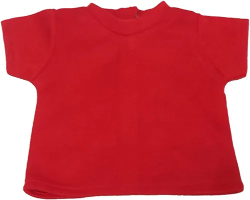 Miniatura 5 de American Fashion World Camiseta gris de manga corta para muñecas de 18 pulgadas Calidad premium y diseño moderno Ropa de muñecas Moda de ropa