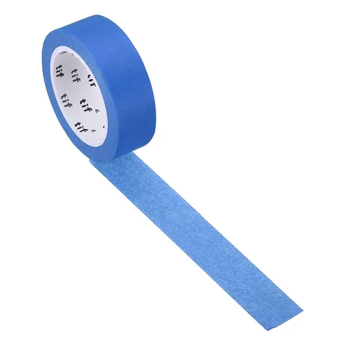 PATIKIL Cinta holográfica Washi de 0.59 pulgadas x 10.93 yardas, 1 rollo de adhesivo autoadhesivo para decoración de envoltura de manualidades, Azul