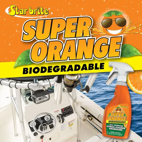 Miniatura 5 de STAR BRITE Super Orange - Limpiador desengrasante multiusos para cítricos, elimina la suciedad, la suciedad, la grasa, las manchas, el aceite