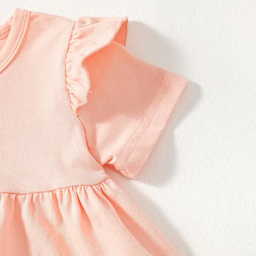 Miniatura 24 de Kucnuzki Conjunto de ropa para bebé niña pequeña, camisa de manga con volantes, pantalón floral, ropa de otoño e invierno para niña