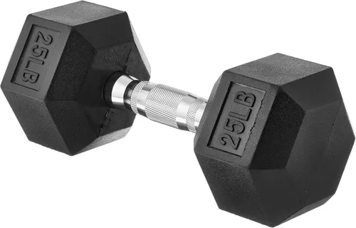 Miniatura 9 de Amazon Basics Mancuerna hexagonal de goma para mano