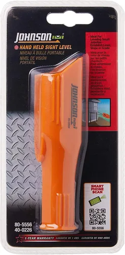 Miniatura 4 de Johnson Level & Tool 80-5556 - Mira de mano, naranja, 1 nivel (paquete de 5)