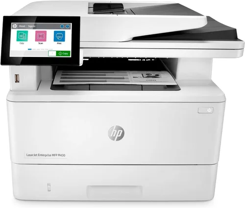 Miniatura 9 de HP LaserJet Enterprise MFP M430f Impresora monocromática todo en uno con Ethernet integrado e impresión de 2 caras (3PZ55A), color blanco, grande