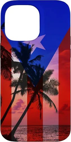 Miniatura 20 de iPhone 11 Tropical Ocean Vibes Bandera de Puerto Rico - Funda del Orgullo Puertorriqueño