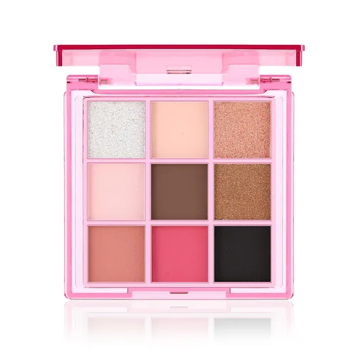 Miniatura 8 de Boobeen Paleta de sombras de ojos nude – maquillaje mate y brillante, polvo cremoso altamente pigmentado para sombra de ojos, crea un aspecto