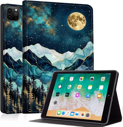 Miniatura 76 de Case for iPad mini A17 Pro (7th/6th Gen 2024/2021), Slim Shockproof Protective Cover with Auto Sleep/Wake, Durable PU Leather Multi-Angle Stand