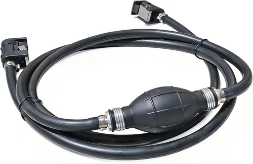 Kit de línea de combustible de 6.5 pies y 5/16 pulgadas con bombilla de imprimación y conectores para motor fuera de borda Yamaha y se adapta a