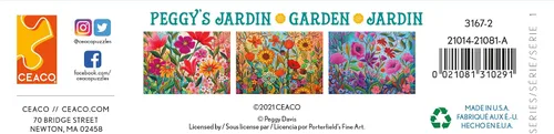 Miniatura 7 de Ceaco - Peggy's Garden - Joy in the Morning - Rompecabezas de 1000 piezas