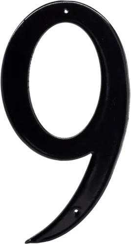 Miniatura 3 de Montague Metal Products números estándar para casas, Negro